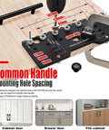 Adjustable Shelf Pin Jig For Cabinets Delivers Dead On Accuracy And Straight Hole Punching Built From Heavy Duty Aluminum Alloy, drilling setup.