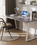 Built Like A Tank Heavy Duty Metal Table Legs White Matte Powder Coating Industrial Style DIY Friendly Frame For Desks Benches Chairs Rock Solid Construction in a modern office setup.