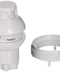 JetAir III Nozzle Assembly Replacement Kit With Adjustable VariFlo Nozzle Fits JetAir III Systems And Adjustable JetAir III 10 GPM Flow Easy Install Quick Swap Nozzle Placement For Spa And Pool Jets, white components shown