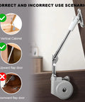 Two Pack Toy Box Hinges With Soft Close And 105 Degree Lid Stay Tension Adjustable Slow Down Chest Hinges installation guide