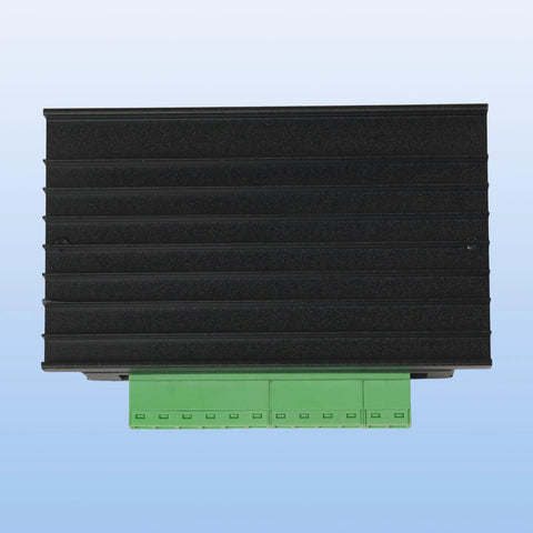 Top view of TB6600 Stepper Driver 3 Pack With 9-42V Power, showing green connectors, for CNC routers and 3D printers.