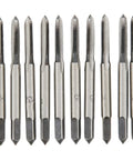 M3.5 Metric Tap Manual Thread Cutter Carbon Steel Straight Flute For Automotive Machinery And DIY Repairs Durable Tool For Cutting Precise Female Threads In Metalworking, 10 taps