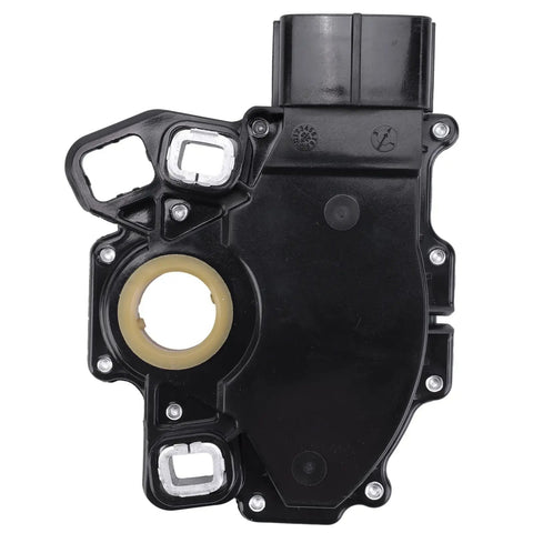 Premium Neutral Safety Switch For Ford F150 E250 Expedition Replaces OE 1L2Z7F293AA, black housing viewed from above.