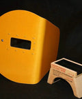 Pancake Welding Hood Right Hand With ANSI Z87.1 OSHA Approved Lens Box 11 3/4 By 9 1/4, 8 3/16 Ear Guard, 5/8 Lens, Made In USA