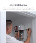 Installation of Tankless Hot Water Heater Saving Major Bucks With A Steady 4.5 Gpm Output At 27 Kilowatts On 240 Volts.