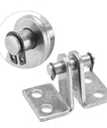 Air Cylinder Rod Clevis Mounting Bracket For 16mm Bore MA Mal Pneumatic Parts 4 Bolt Hole Mounts steel bracket, pair
