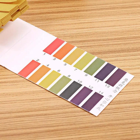 PH Test Strips 0-14, 80 Count Litmus Paper for Saliva Urine Water Soil Testing, Color Chart for Easy Quick Read at Home