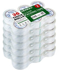 Clear Packing Tape Heavy Duty 36 Rolls Pack 2 Inch Wide 65 Yards Each 2340 Yards Total For Shipping Moving Sealing Thick Strong Packaging Tape