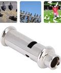 Stainless Steel Pigeon Training Whistle With Lanyard Portable Bird Whistle Crazy Loud Ultrasonic Tone For Homing and Young Pigeons