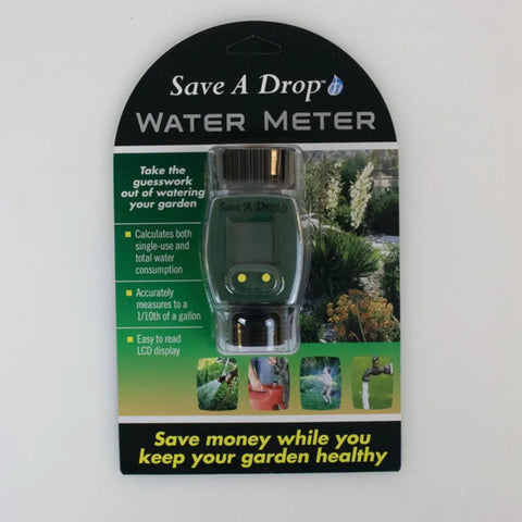 Easy Read Hose Water Meter For Lawn Care That Tracks Water Flow Records Total Water Used And Each Watering Kicks Guesswork To The Curb package
