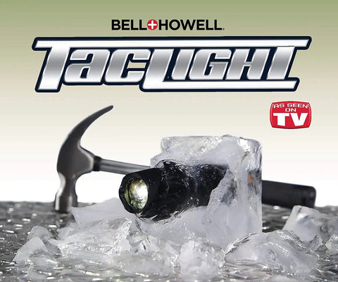 TacLight Bright LED Flashlight With Zoom And Five Modes 100000 Hour Bulb Water Resistant Tough As Nails Mini Torch