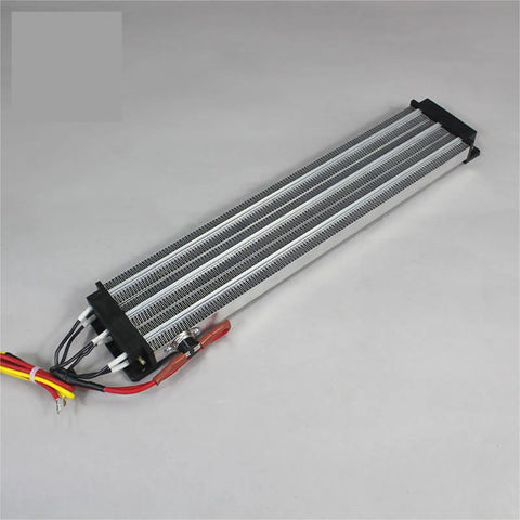 No Fluff 220V 3000W PTC Ceramic Air Heater With A Rock Solid Insulated Element For Cars And Industrial Gear Steady Constant Warmth Without The Headache 380 By 76 MM, showing the heating element with wiring.