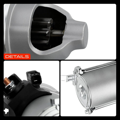 Starter Motor Replacement Compatible With Honda Accord 2006 2012 Civic 2006 2011 CR V 2007 2011 Element Acura CSX TSX close-up