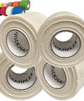 Top Shelf Cotton Gauze Drum Stick Grip Tape Four Pack White premium anti slip tape for better control during gigs.