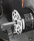 One Third HP RV Air Conditioner Fan Motor With Capacitor AC 115V 3A Dual Speed 1675 and 1350 RPM 0.5 Inch Shaft Replacement