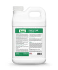 Slick Blue Spray Indicator Dye For Tight Pesticide And Fertilizer Coverage Killing Guesswork And Skipping Blots On Sports Turf And Garden Beds Straight Up 2 Point 5 Gallon Can in a white bottle with label.