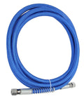 Coiled blue silicone hose for 9.8Ft Silicone Steam Hose For Irons High Temperature Resistant Durable Silicone Rubber