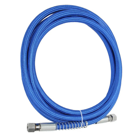 Silicone Rubber High Temperature Steam Hose For Irons And Boilers Durable Pro Grade Heavy Duty High Pressure Performance Flexible And Reliable Steam Line For Home Appliances And Industrial Use, 3 m length, blue color
