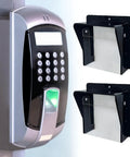 Rainproof Acrylic Enclosure Cover For Access Control Keypad With Clear Panel Rain Guard and flip open design, pack of 2