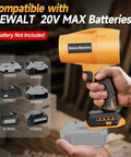 Cordless Leaf And Dust Blower With 20V Battery Compatibility Brushless Jet Fan Powerhouse Handheld Air Blower in hand