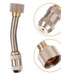Beast Mode High Pressure Sprayer Nozzle And Connector For Portable Steam Cleaning showing metal body and connectors