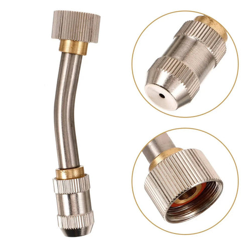 Portable High Temperature Steam Sprayer Nozzle Replacement For Car Wash And Garden Hose, Metal Short Spray Gun Attachment Details