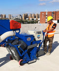 Concrete Floor Shot Blasting Machine For Industrial Floor Prep And Surface Refinement, Road Exterior Preparation Equipment For Warehouses And Road Maintenance, Tough As Nails Durable Build, High Efficiency Dust Control, Pro Grade Finish on rooftop concrete