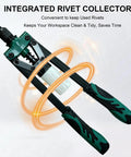 Billion Gold Heavy Duty Double Handle Rivet Gun With Spring Loaded Fast Release Mechanism for easy used rivet collection.