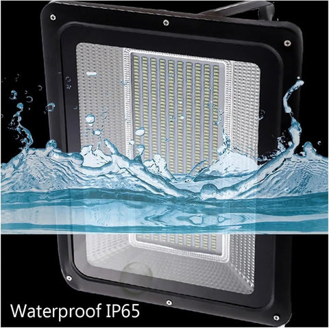 JUDYSSY Security Lights Led Flood Light Floodlight White High Power Waterproof, 50w，300w，300w with water splash effect.