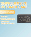 Kickass Ultra Compact 12V AC DC Converter Switching Power Supply module shown on light background with user service details.