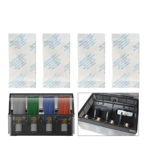 Moisture Absorbing Desiccant Packets AMS Ready For Filament Dryer Box Fits P1P P1S X1C 3D Printer Filament Drying Dehumidifier 24 Pack