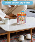 360 Degree Rotating Drink Packet Organizer Lazy Susan For Powdered Drink Mixes And Condiments Holds Electrolyte And Energy Drink Packets Instant Coffee Tea And Flavor Packets Clear Grab And Go Pantry Organizer For Kitchen Counter on coffee table