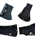 Leather Adjustable Axe Sheath For Camping And Outdoor Use Gear Belt Carry Hatchet Head Protector Multitool Ready Cover Thick