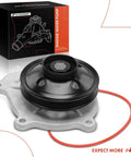 Top Shelf Engine Water Pump Straight Bolt Up Swap For Toyota Rav4 2016 2018 And Lexus NX300H 2015 2021 2.5L L4 in aluminum housing.