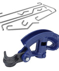 Heavy Duty Manual Pipe Bender Tool Fits.9 Inch Galvanized Aluminum Iron PVC Tubes Portable compact design with carbon steel construction.
