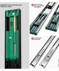 10 Pair 22 Inch Full Extension Drawer Slides With Side Mount And Soft Close Quiet Glide No Tools Needed Detachable Quick Release Latches