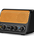 10W Mini Electric Guitar Amplifier With Clean And Overdrive Channels, Reverb, Bluetooth Streaming, Dual Small Speakers