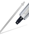 Aluminum Pro Grip Clamp Straight Edge Wood Cutting Guide for Table Saw Up to 50 Inches, shown with ruler on side