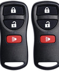 Keyless Entry Remote Key Fob Replacement Plug And Play Fits Nissan Xterra Frontier Armada Titan with Installed Battery