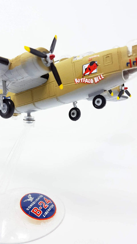 Model Kit B24J Bomber Airplane For Hobbyists And Builders Dope Detailed Snap Together Craft Project Educational Toy