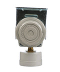 Front view of Heavy Duty Built To Last 3/8 Inch NPT Compressed Air Filter Regulator Piggyback Combo with metal bowl gauge