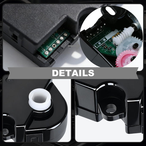 Close-up details of HVAC Blend Door Actuator For Chevy GMC Buick Silverado Sierra 1994-2014 Driver And Passenger Side