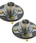 Beef Up Your Ride With This Front Wheel Hub Assembly Set Of 2 For 2001-2005 Honda Civic DX EX GX HX LX Hybrid And 2009-2012 Honda Fit 2013 Fit Base Sport, Driver And Passenger Sides, OE Replacement, Direct Fit, 2 Piece Hub Set