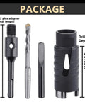 Image showing package contents of Heavy Duty Workhorse 38mm Diamond Core Drill Bit For SDS Plus Adapter with 60mm drilling depth.