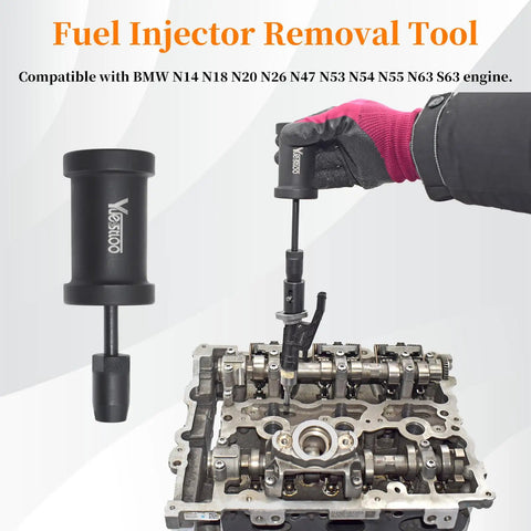 17 Piece Camshaft Alignment Timing Tool Kit For BMW N20 N26 Engines With Flywheel Holder Balance Shaft Tool Fuel Injector Removal Set