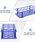 Two Piece Detachable Centrifuge Tube Holder Rack For 15ml And 50ml Tubes With 18 Hole And 10 Hole Configurations, Durable Plastic Stand