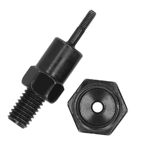 ZJchao Alloy Steel Nutsert Tool Kit With Premium Paint Coating Includes M3 Manual Rivet Gun, Smooth Nose Piece, Mandrel Tips And Fastener Accessories For Easy One-Piece Installation On Cars And Home Projects, black M3 nutsert mandrel tip and hex fastener