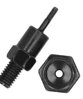 Heavy Duty Rivet Tool Set Spare Parts Mandrel Nose Piece Alloy Steel M3 Manual Nut Rivet Guns Kit For Smooth Easy Install And Tough Jobs, black steel nosepiece and mandrel