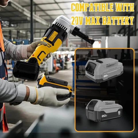 Beast Of A Cordless Metal Nibbler With Brushless Motor For 20V Max Battery 16 Gauge Metal Cutting Stainless Steel