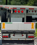 4 Inch Round LED Trailer Tail Lights Kit With 10 Ultra Bright LEDs Waterproof 12V Marker Turn Brake Stop Lights Sealed Flush Mount